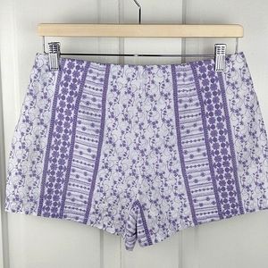 Forever 21 cotton eyelet shorts